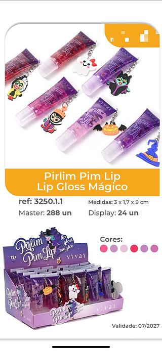 Lip Gloss Magico c/24pcs (3250.1.1) VIVAI