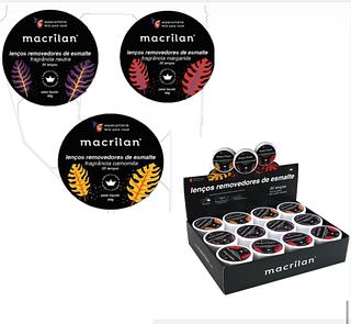 Lenco Removedores de Esmalte C/36pcs Macrilan