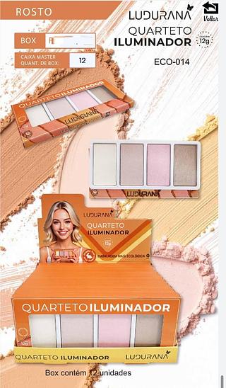 Quarteto Iluminador c/12pcs LUDURANA
