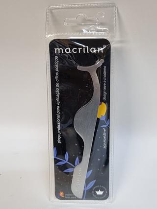 Pinca Profissional para Aplicacão de Cilios Posticos /24pcs Macrilan