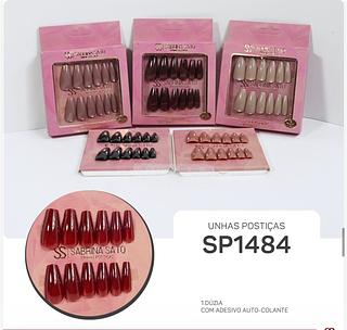 Unhas Postiças c/12pçs Sabrina Sato