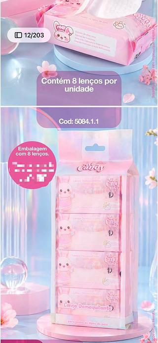 Lenco demaqilante we candy /9sets VIVAI