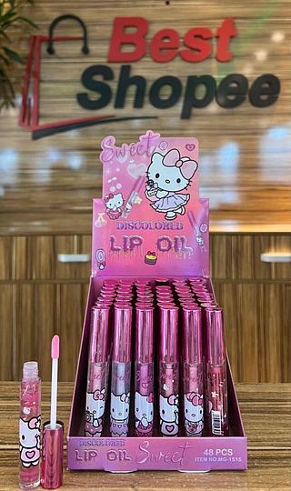 Lip Oil Sweet Hello Kitty /48pçs Best Shopee