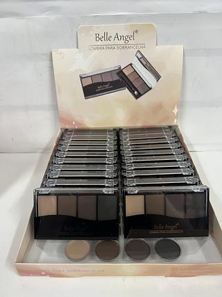 Sombra P/ Sobrancelhas /24pcs BELLE ANGEL