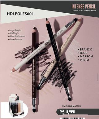 Lapis de olho com esfumador C/48pcs MUDAMOJI