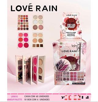 Kit maquiagem c/6pcs LOVE RAIN