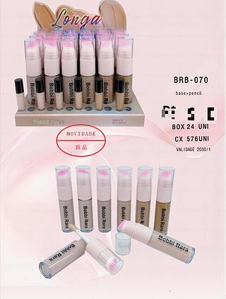 Base com Pincel c/24pçs Bobbi Rara