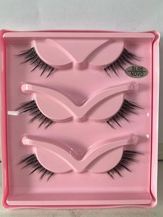 Cilios Postiços 3pares/ dz (3-SL08) Amor&anjo