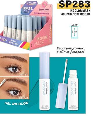 Gel Incolor p/sombrancelhas/ 24pcs SP colors