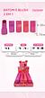 Batom e Blush 2 em 1 c/24pcs TOQUE SPECIAL