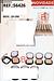 Po cmpacto cor B /24pcs Sarah´s Beauty