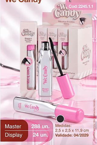 Mascara de cilios curve we candy c/24pcs VIVAI