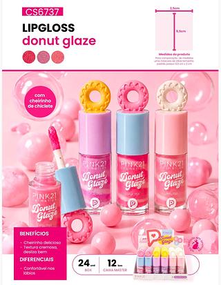 Lip gloss /24pcs PINK 21