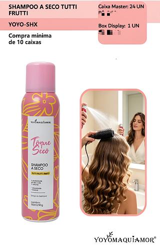 Shampoo a seco Tutti frutti c/24pcs YOYO MAQUIAMOR