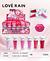 Lip Gloss c/24pcs (LR6202) LOVE RAIN