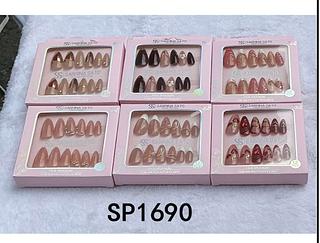 Unha postica em pvc c/12pcs SABRINA SATO
