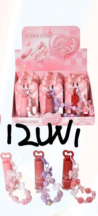 Lip gloss c/12pcs Sarah´s Beauty