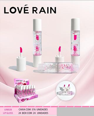 Lip gloss /24pcs Love rain