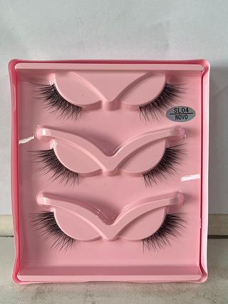 Cilios postiços 3pares/ dz (3-SL04) Amor&anjo