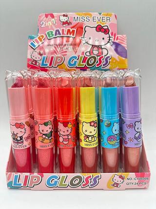 Lip Gloss Balm /24pçs Miss Ever