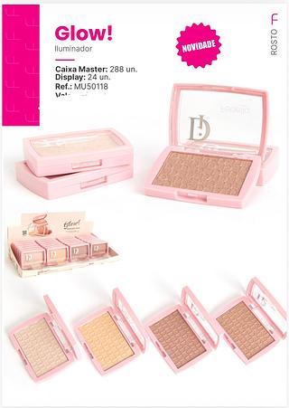 Iluminador facial /24pcs FEBELLA