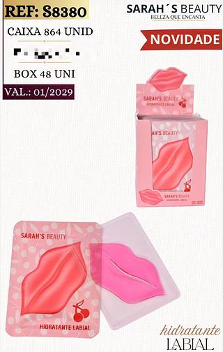 Hidratante labial /48pcs SARAHS BEAUTY