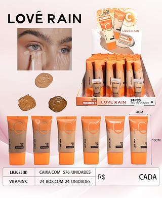 Base liquido vitamina c ESCURO c/24pcs (LR-F2025-B) LOVE RAIN