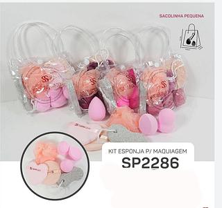 Kit esponja para maquiagem c/12 SABRINA SATO