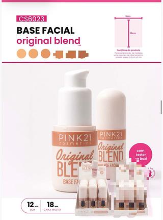 Base facial original blend /12pcs PINK 21