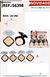 Po cmpacto cor A /24pcs Sarah´s Beauty