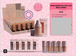 Base Media e Alta Cobertura /20pcs Belle Angel