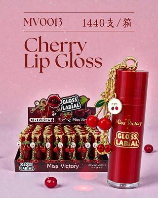 Lip Gloss Cherry c/24pçs Miss Victory