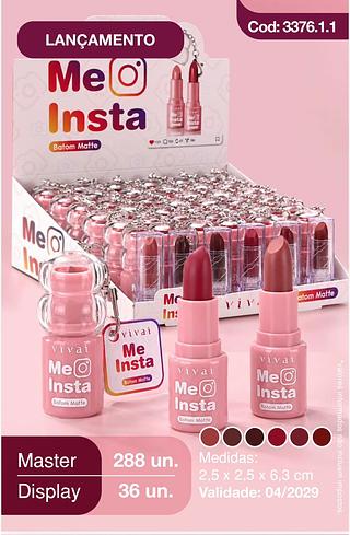 Batom matte me insta /36pcs VIVAI