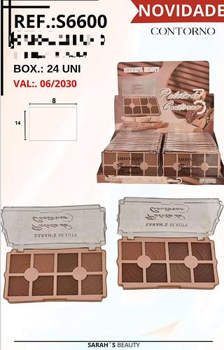 Paleta contorno /24pcs SARAHS BEAUTY