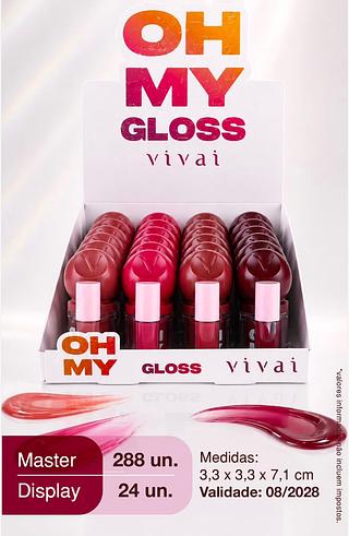 Gloss Oh My c/24pçs Vivai