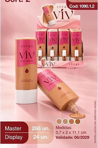 Base liquido matte sort.2 /24pcs Vivai