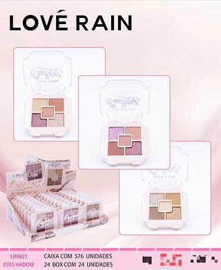 Paleta de sombras c/24pcs LOVE RAIN