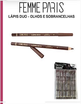 Lapis duo-olhos e sobrancelhas /12pcs Femme Paris