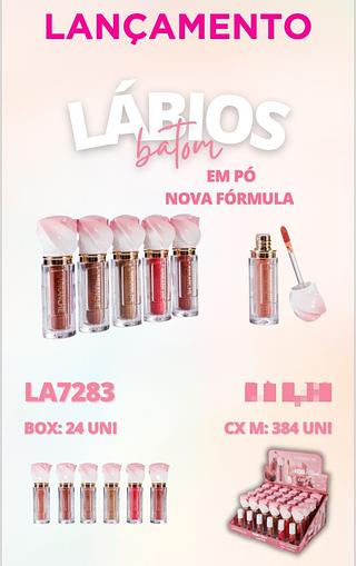 Batom em Pó c/24pçs Labranche