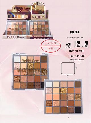 Paleta de Sombras c/12pçs Bobbi Rara