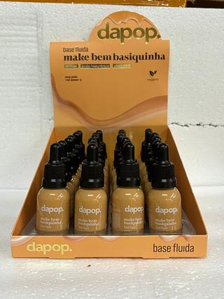 Base Fluída make bem basiquinha cor:04/ 24pçs (DP2158-4) Dapop