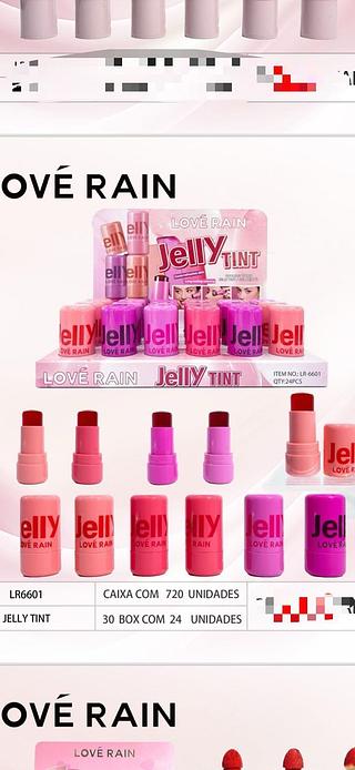 Jelly tint c/24pcs (LR6601) LOVE RAIN