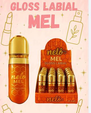 Gloss Labial Mel c/24pçs Fina Maquiagem