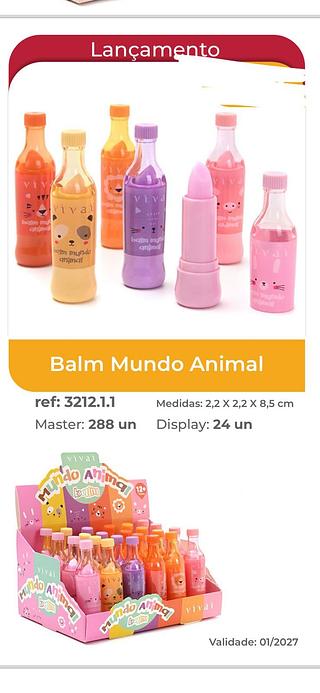 Balm mundo animal/ 24pçs (3212.1.1) Vivai