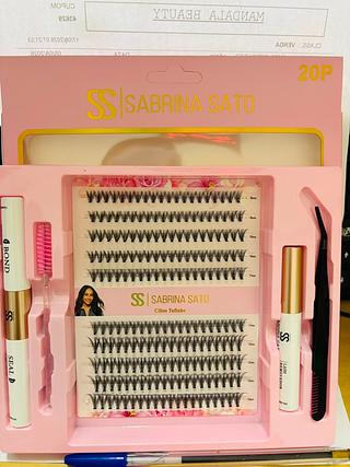 Cilios posticos 20P/12pcs SABRINA SATO