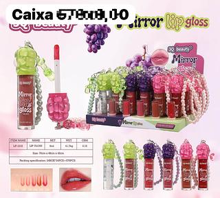 Lip gloss c/24pcs 3Q BEAUTY