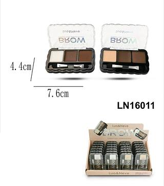 Sombra para sobrancelha /24pcs Lua Neve