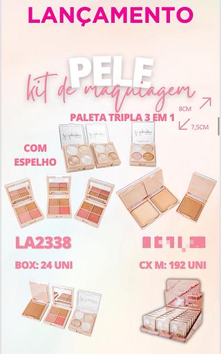 Kit de Maquiagem 3 em1 /24pcs LABRANCHE