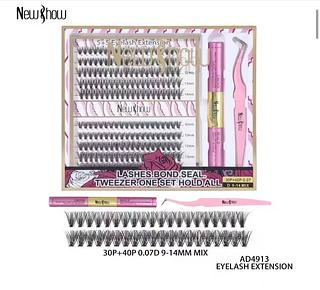KIT CILIOS TUFINHO 30P-40P NEWSHOW C/12PCS
