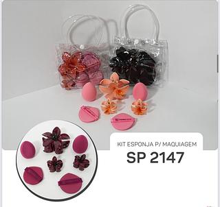 Kit de Esponja para Maquiagem c/12pçs Sabrina Sato